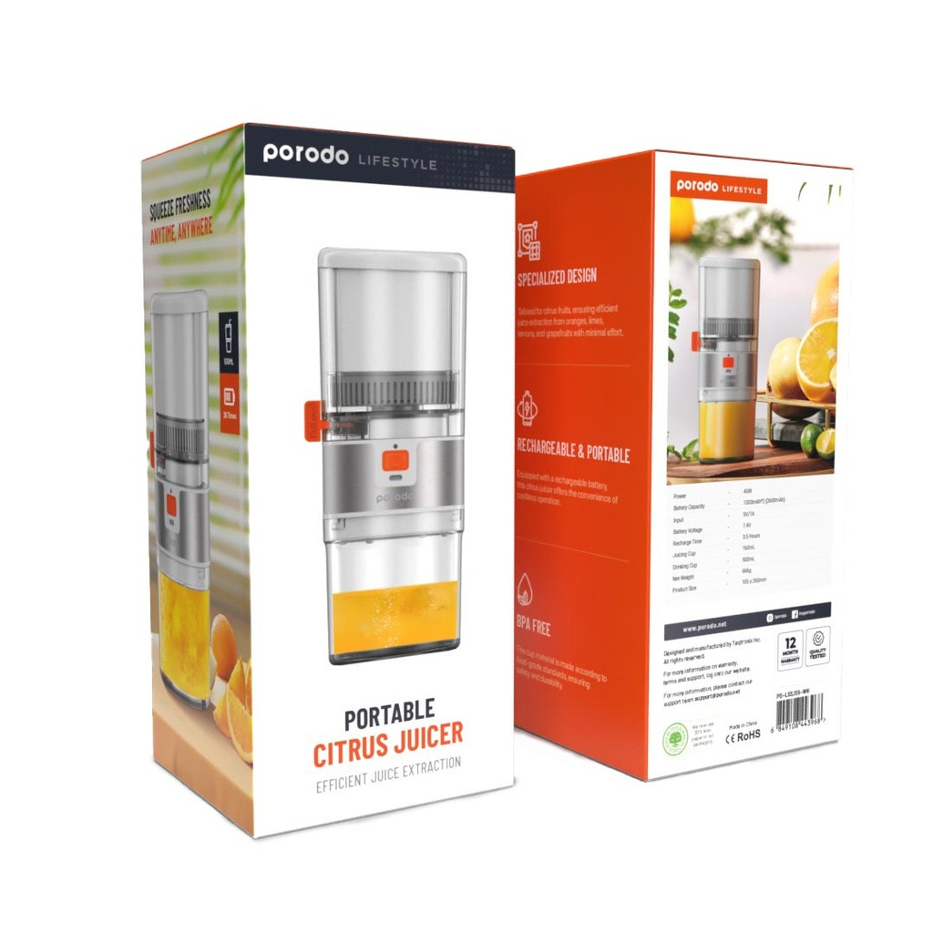 آبمیوه گیری پرودو مدل pd-lssj55-wh