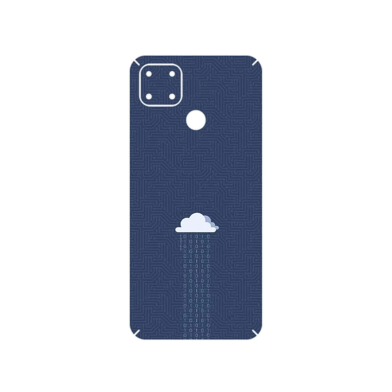 برچسب پوششی ماهوت مدل Minimal Data Cloud مناسب برای گوشی موبایل ریلمی C25s