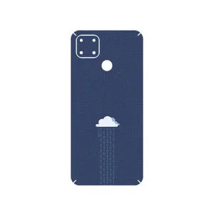 MAHOOT Minimal Data Cloud Cover Sticker for Realme C25s