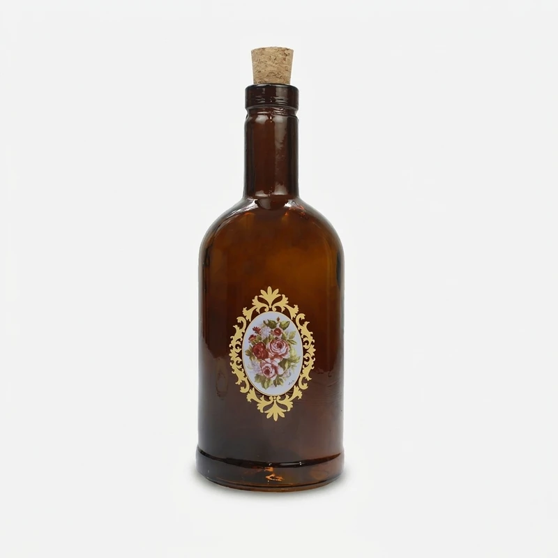 بطري مدل گل رز كد ٢