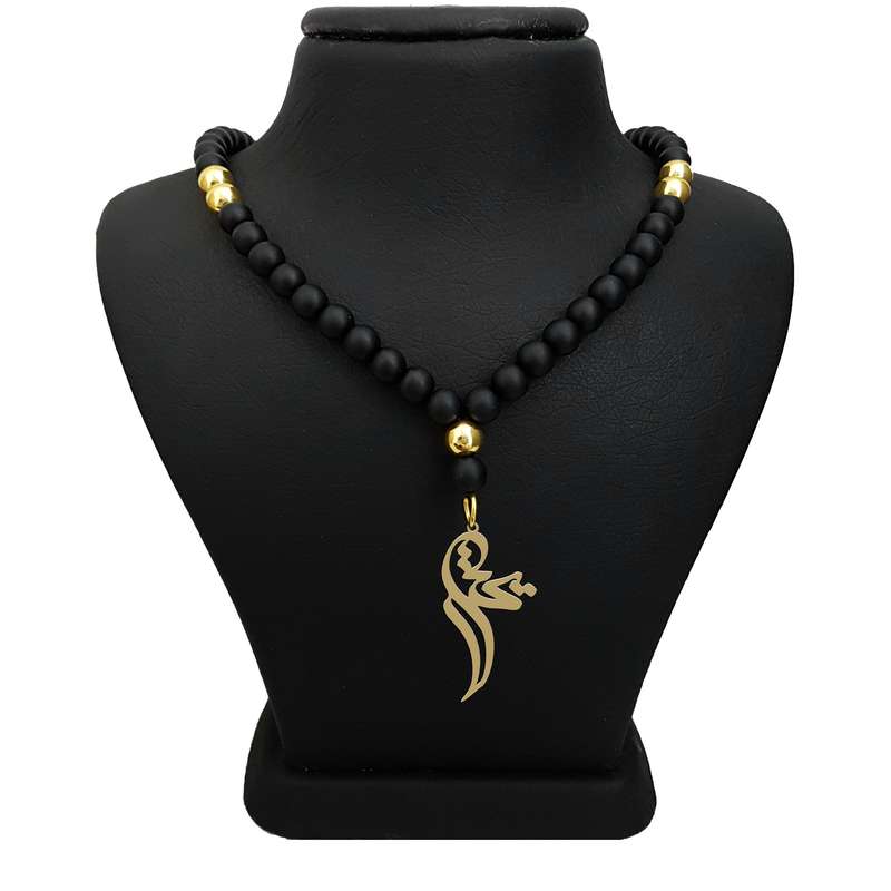 گردنبند نقره مردانه ترمه ۱ مدل یحیا کد ma 2190 گردنبند نقره مردانه ترمه ۱ مدل یحیا کد ma 2190