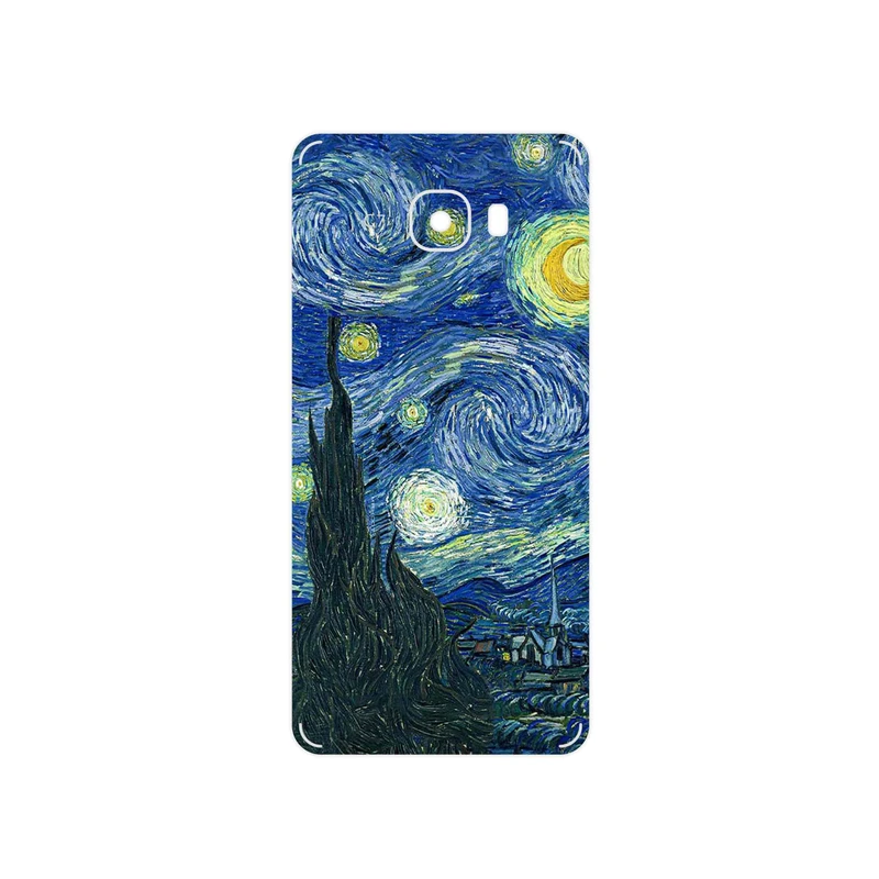 برچسب پوششی ماهوت مدل The Starry Night of van Gogh مناسب برای گوشی موبایل سامسونگ Galaxy C7