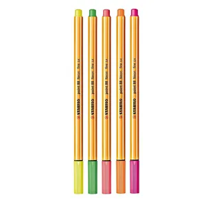 روان نویس استابیلو مدل point88-neon بسته 5 عددی