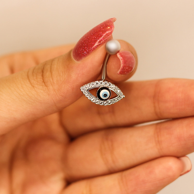 پیرسینگ ناف زنانه پایتخت مدل PS105_A2 پیرسینگ ناف زنانه پایتخت مدل PS105_A2