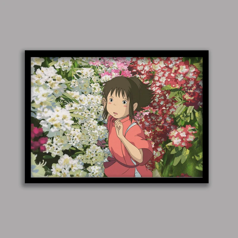 تابلو مدل انیمه شهر اشباح کد LA-G10418-2