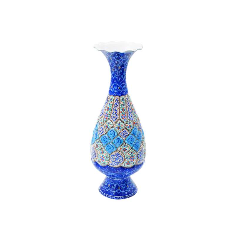 گلدان میناکاری مدل R9 کد 20
