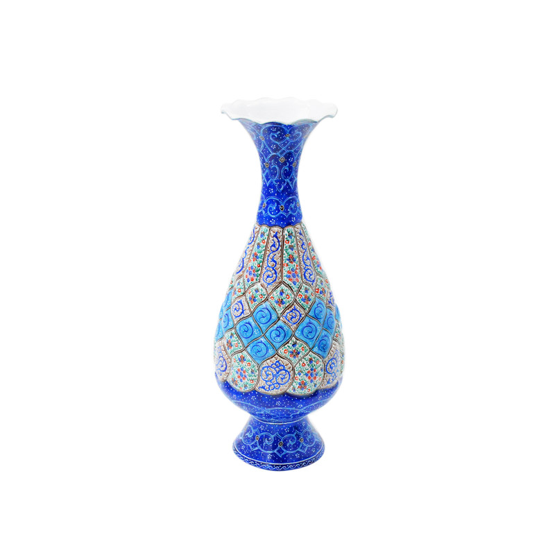 گلدان میناکاری مدل R10 کد 25