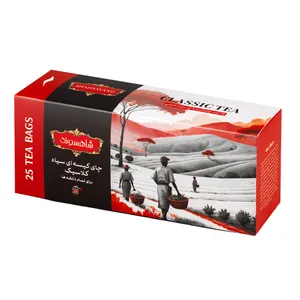 چای سیاه کیسه ای کلاسیک شاهسوند - بسته 25 عددی