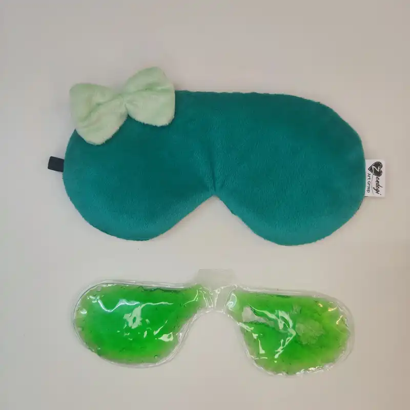 چشم بند طبی گروه هنری زندگی طرح پاپیونی کد MKP-KQ به همراه کمپرس