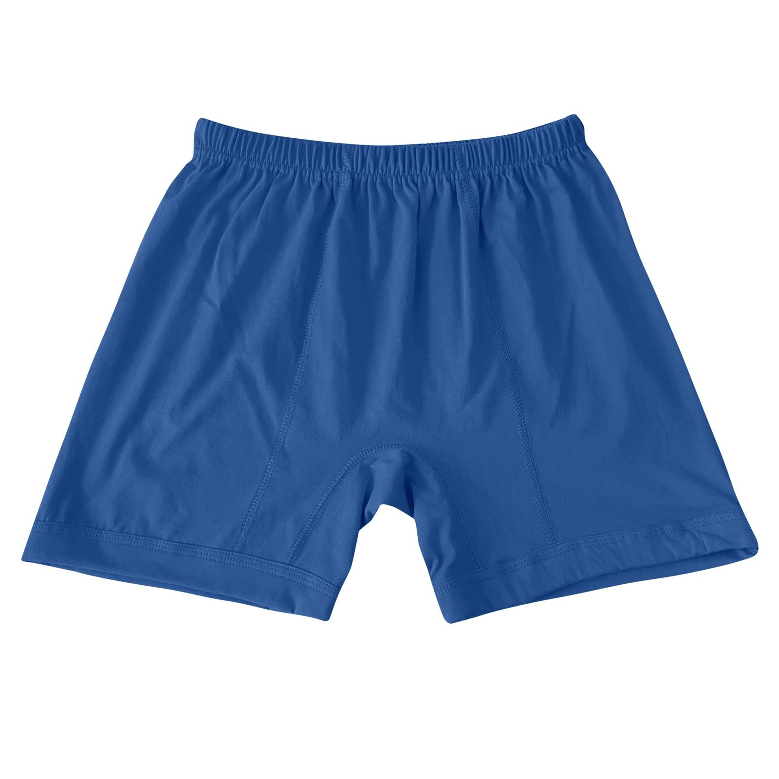 شورت مردانه ماییلدا مدل پادار پنبه ای کد 4702 رنگ آبی شالی -  - 5