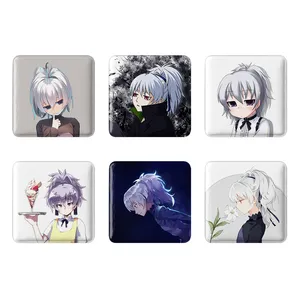 مگنت خندالو طرح انیمه تاریک تر از سیاهی Darker than black کد 1382A مجموعه 6 عددی