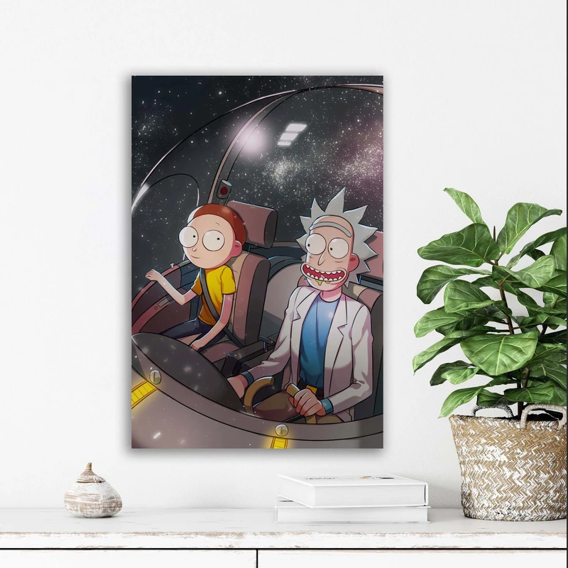 تابلو شاسی آتریسا مدل ریک اند مورتی Rick and Morty