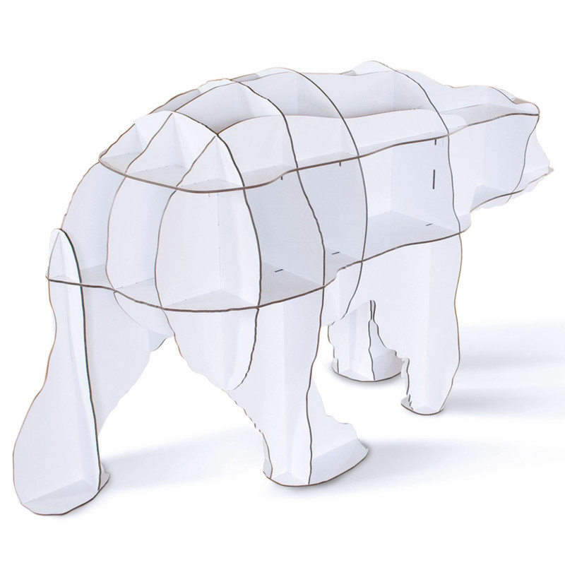 ساختنی مدل ماکت چوبی خرس کد M113