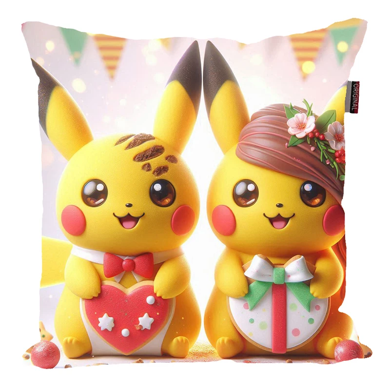 کوسن پاد آفرین مدل پیکاچو طرح عاشقانه کد B804