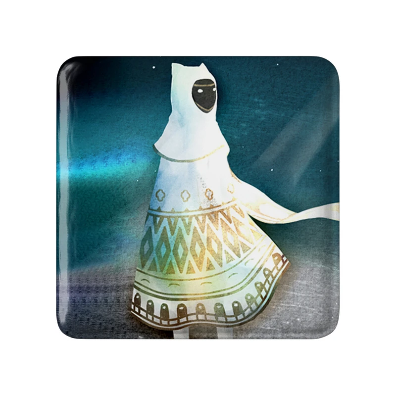 پیکسل خندالو طرح بازی جورنی (Journey) مدل مربعی کد 35595