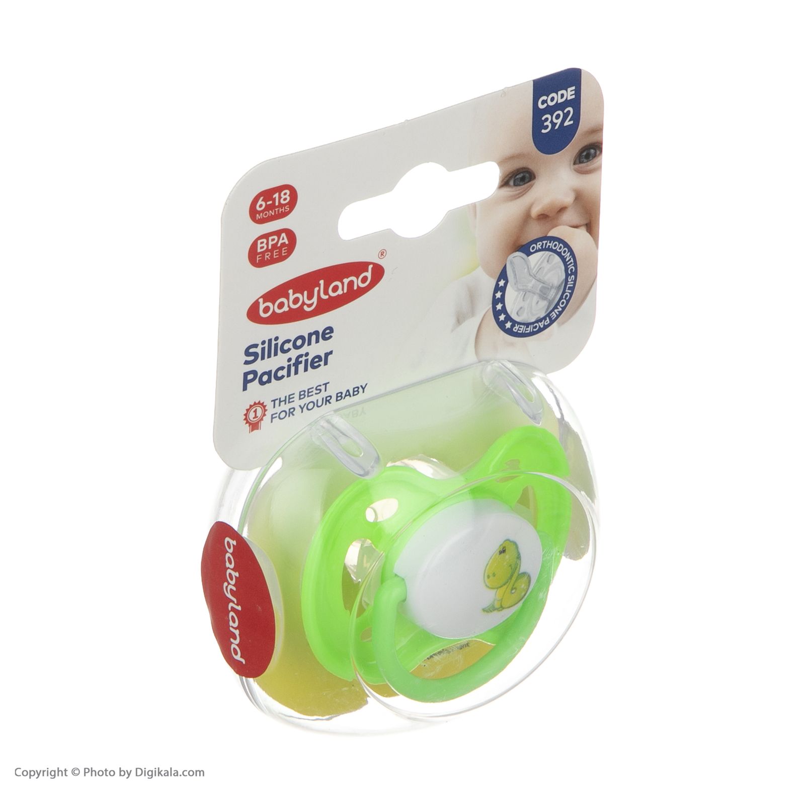 پستانک ارتودنسی بیبی لند مدل 392 - - 9