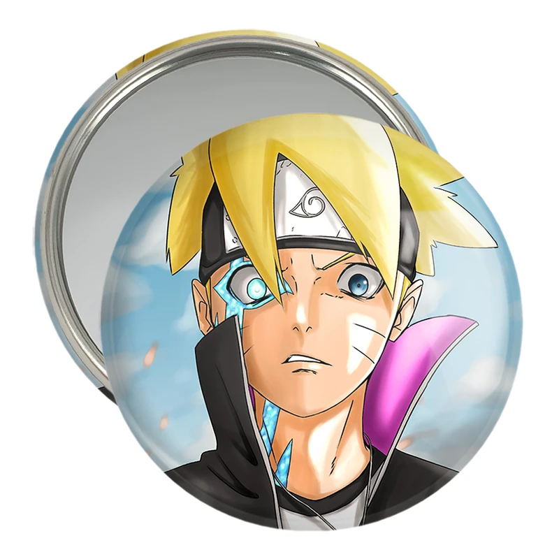 آینه جیبی خندالو مدل بوروتو اوزوماکی انیمه بوروتو Boruto  کد 15741
