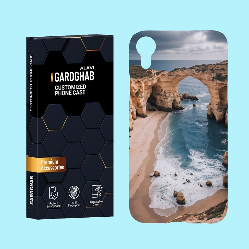 کاور گارد قاب علوی مدل منظره و طبیعت مناسب برای گوشی موبایل اپل iPhone XR