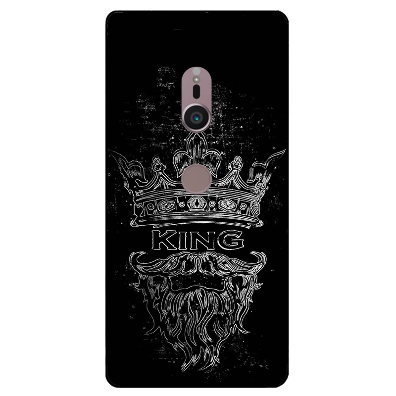 کاور مگافون طرح پادشاه مدل 1896 مناسب برای گوشی موبایل سونی Xperia XZ2 