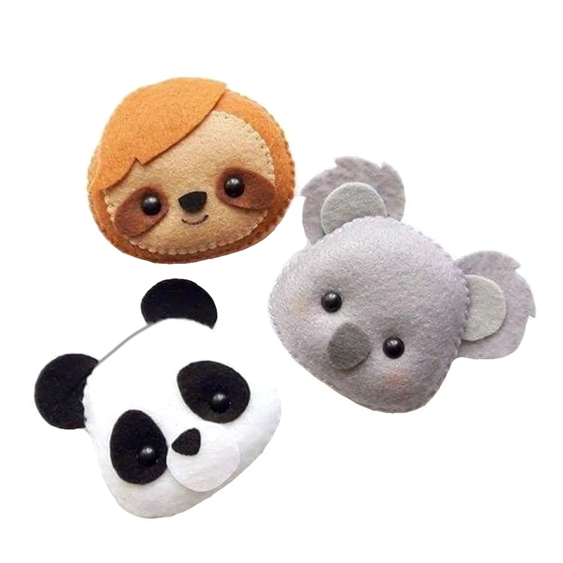 اسباب بازی سگ و گربه مدل حیوانات بسته 3 عددی