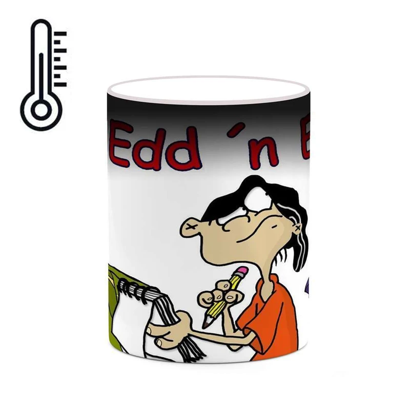 ماگ حرارتی کاکتی مدل کارتون Ed, Edd N Eddy کد mgh22572