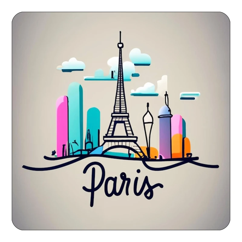 مگنت کاکتی طرح پاریس Paris مدل mp59191