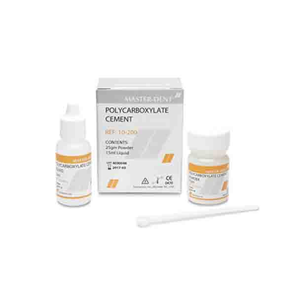 سمان پلی کربکسيلات مستر دنت مدل Polycarboxylate Cement مقدار 25 گرم سمان پلی کربکسيلات مستر دنت مدل Polycarboxylate Cement مقدار 25 گرم