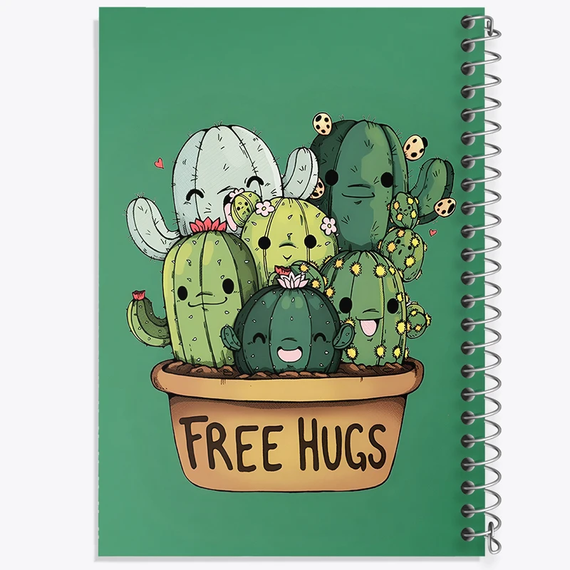 دفتر نقاشی 50 برگ خندالو طرح کاکتوس کد N3195