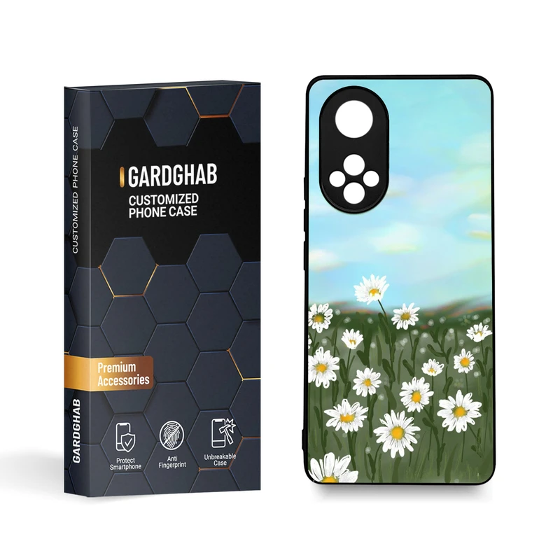 کاور گارد قاب مدل گل مناسب برای گوشی موبایل آنر 50/Nova 9