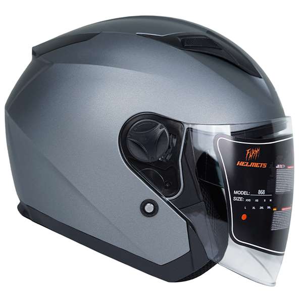 کلاه کاسکت فلش مدل فک متحرک عینکدار کد K_868