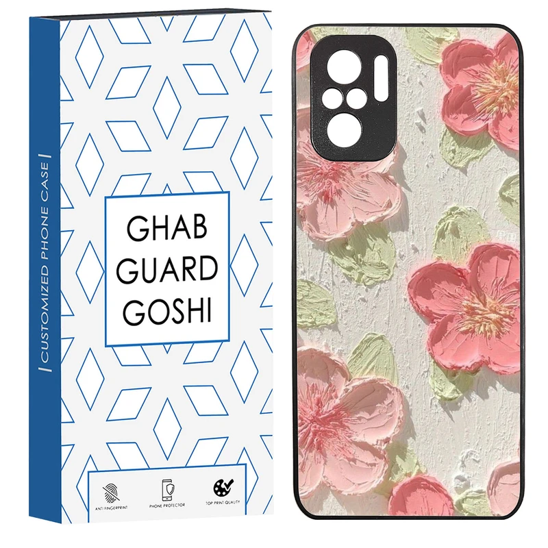 کاور قاب گارد گوشی طرح گل کد TPU-282 مناسب برای گوشی موبایل شیائومی Redmi Note 10 4g / Redmi Note 10s / Poco m5s