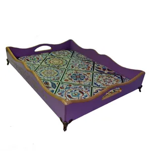 سینی مدل دکوپاژ سنتی