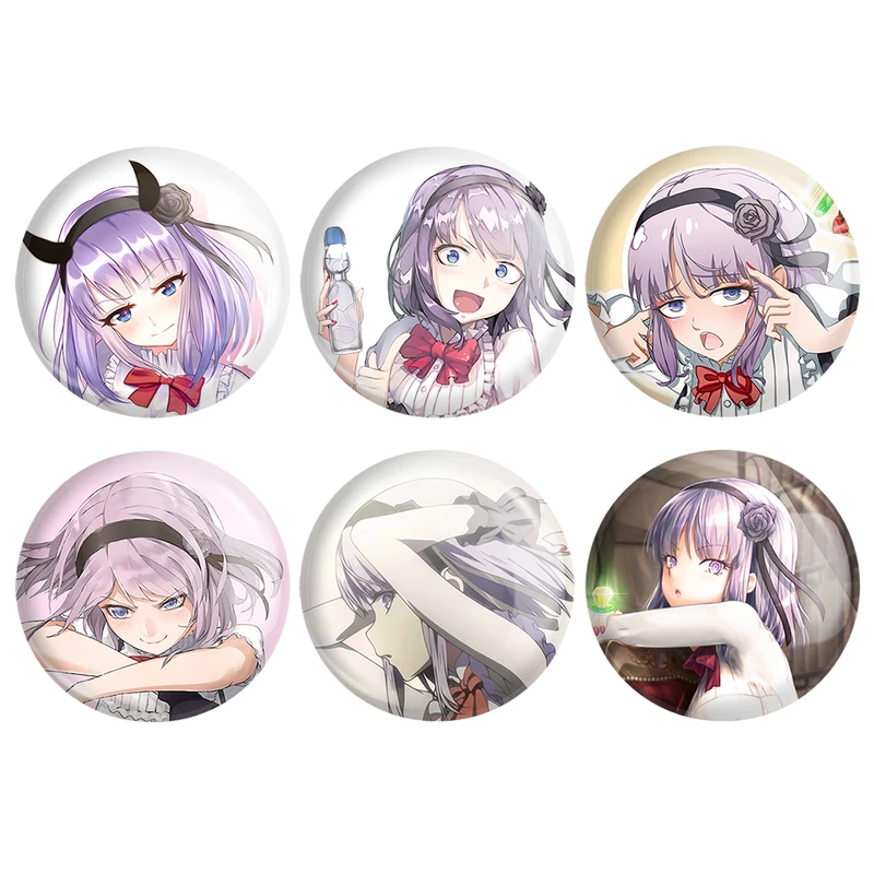 مگنت خندالو طرح انیمه داگاشی کاشی Dagashi Kashi کد 1450B مجموعه 6 عددی