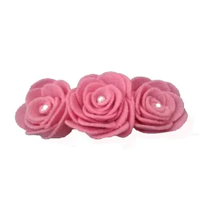 گیره مو زنانه مدل سه گل