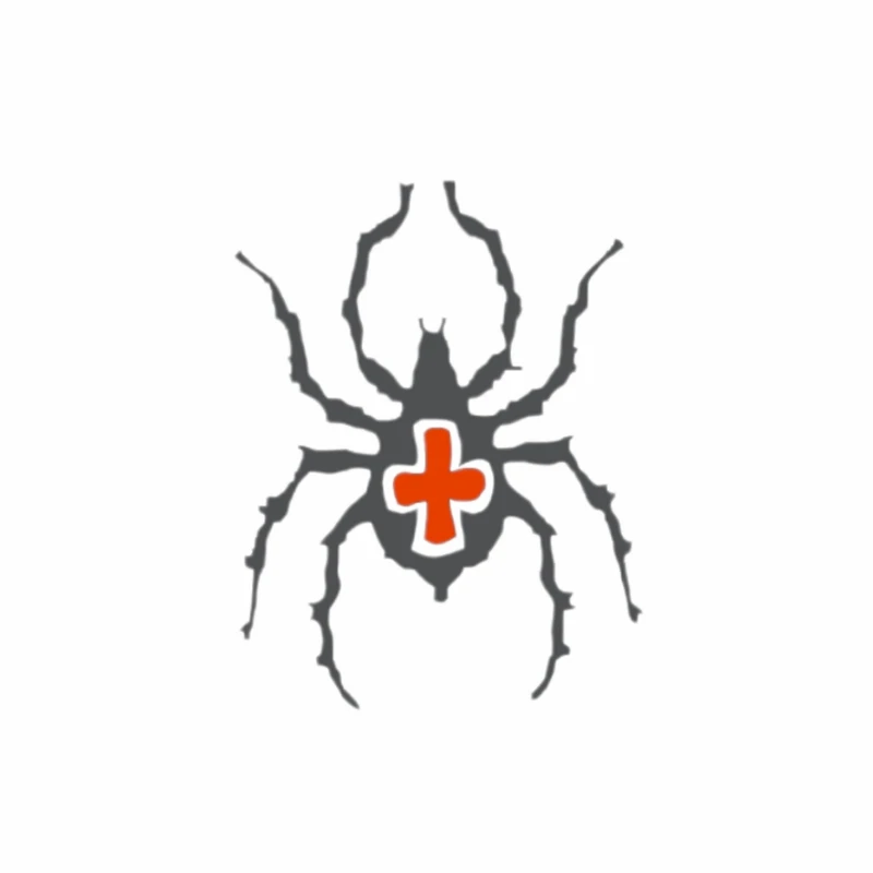 برچسب بدنه خودرو طرح عنکبوت کد 1068