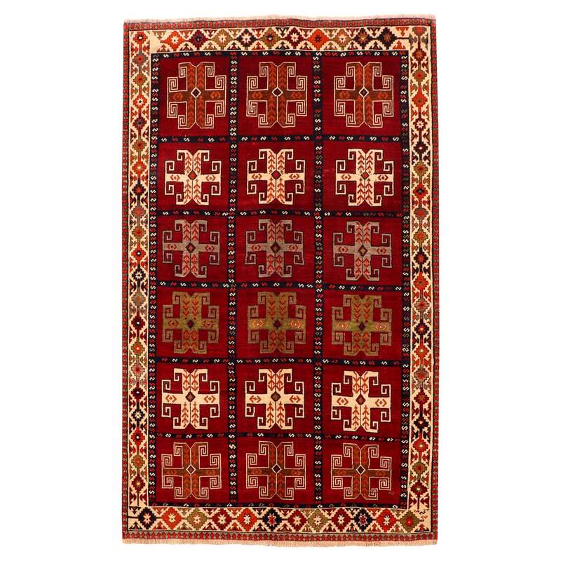فرش دستباف قدیمی سه و نیم متری سی پرشیا کد 154071