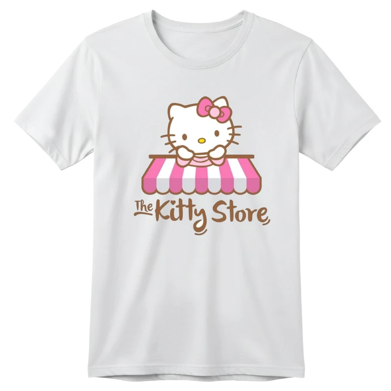 تی‌شرت آستین کوتاه بچگانه مدل کیتی کد v5 