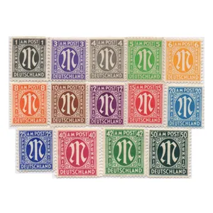 تمبر یادگاری مدل خارجی مجموعه 14 عددی