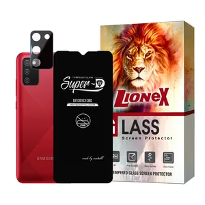   Lionex SUPLNFULI Screen Protector With Camera Lens Protector For Samsung Galaxy A02s / M02s / A03s / F02s