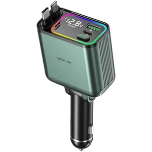 شارژر فندکی گرین لاین مدل Retractable