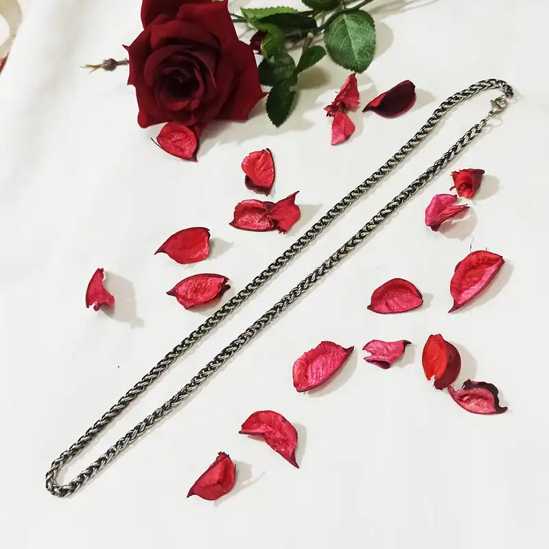 زنجیر مردانه سلین کالا مدل استیل ce-As5