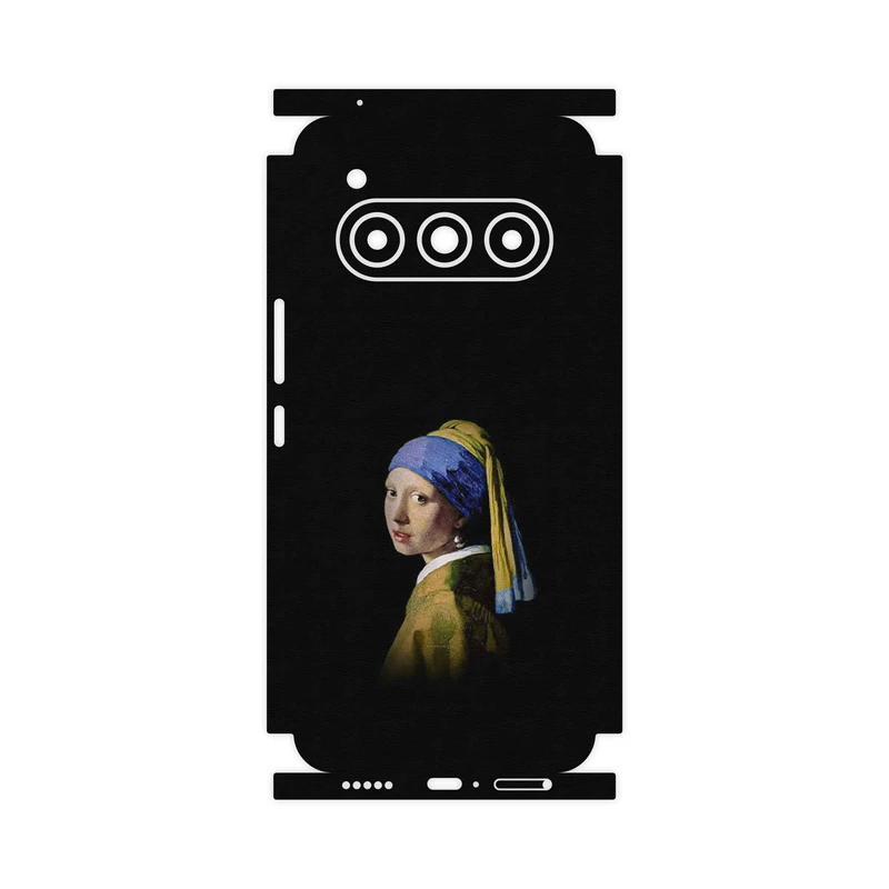 برچسب پوششی ماهوت مدل Girl with a Pearl Earring of Vermeer-FullSkin مناسب برای گوشی موبایل داریا Bond II Lite 5G