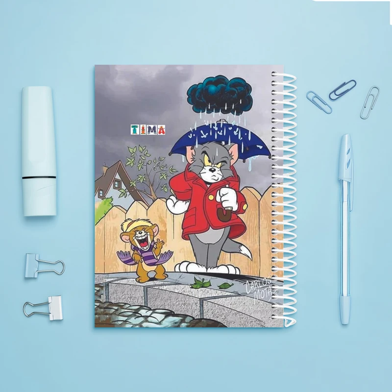 دفتر مشق 50 برگ تیما مدل حاشیه دار کد Tj