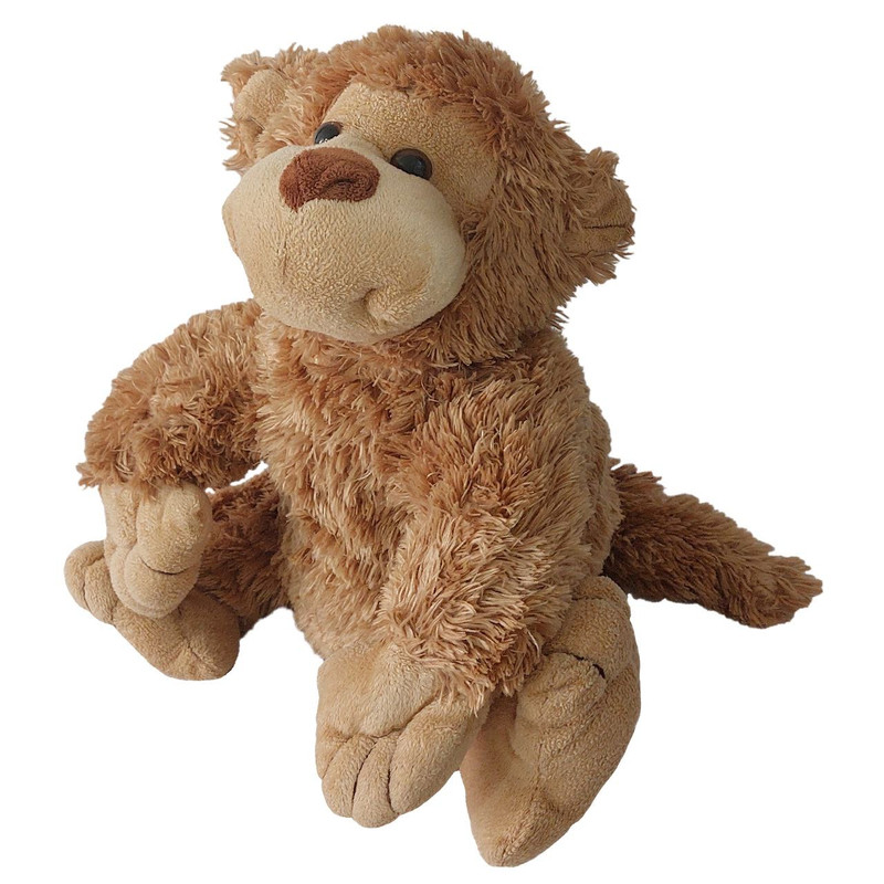 عروسک طرح میمون مدل Sitting Monkey کد 819 ارتفاع 27 سانتی متر