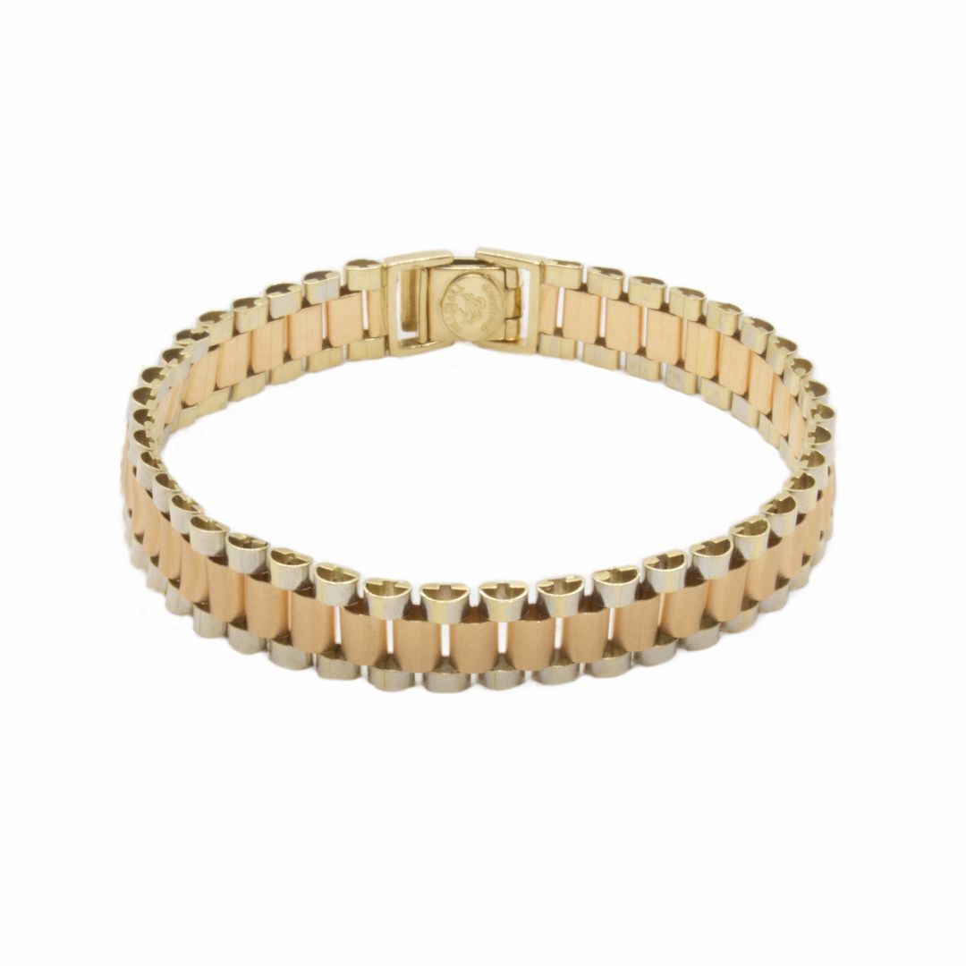دستبند طلا 18 عیار زنانه مدل A0005