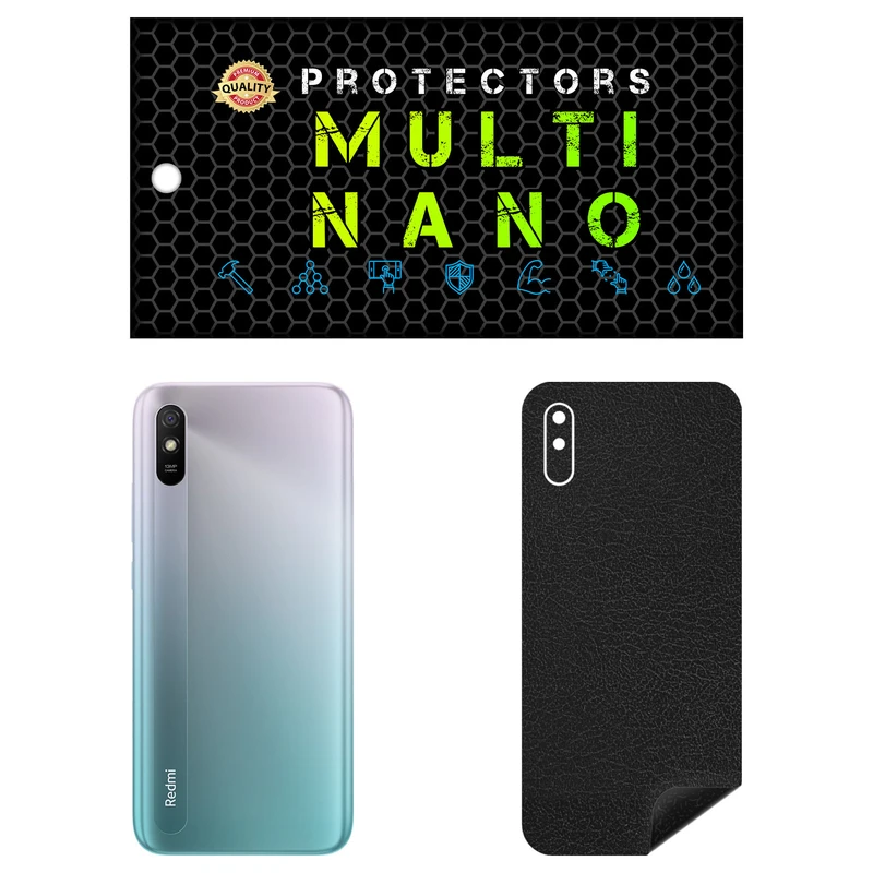 برچسب پوششی مولتی نانو طرح چرم مدل X-F1L مناسب برای گوشی موبایل شیائومی Redmi 9A