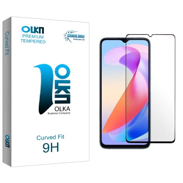 محافظ صفحه نمایش شیشه ای کولینگ مدل Olka مناسب برای گوشی موبایل آنر X6a