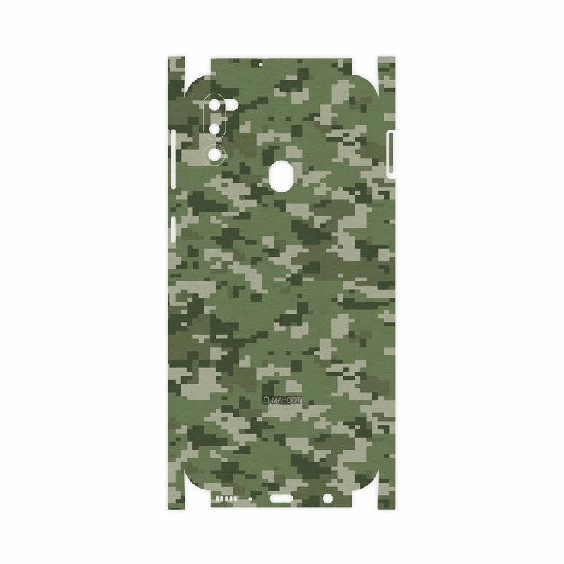 برچسب پوششی ماهوت مدل Army-Green-Pixel-FullSkin مناسب برای گوشی موبایل سامسونگ Galaxy M21 (2021) Edition