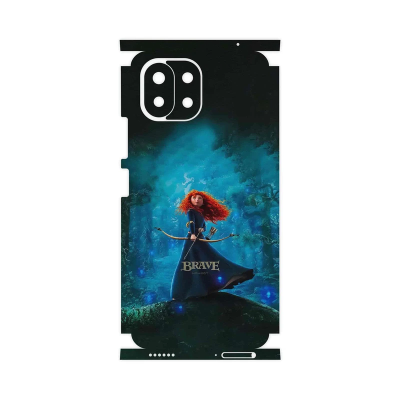 برچسب پوششی ماهوت مدل Brave-FullSkin مناسب برای گوشی موبایل شیائومی 11 Lite 5G NE