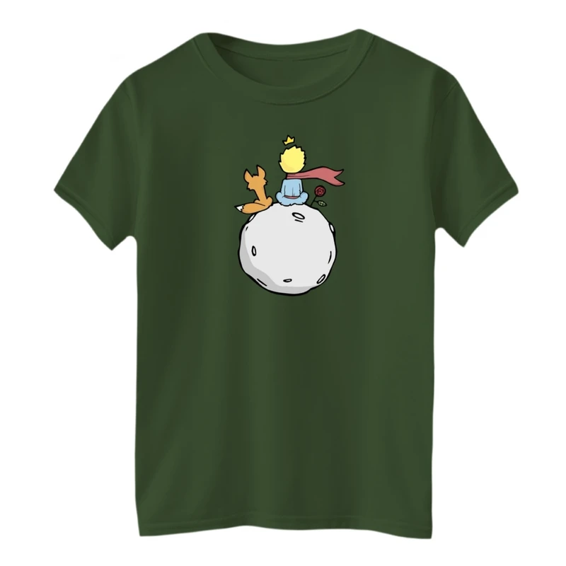 تی شرت آستین کوتاه بچگانه مدل شازده کوچولو کد01